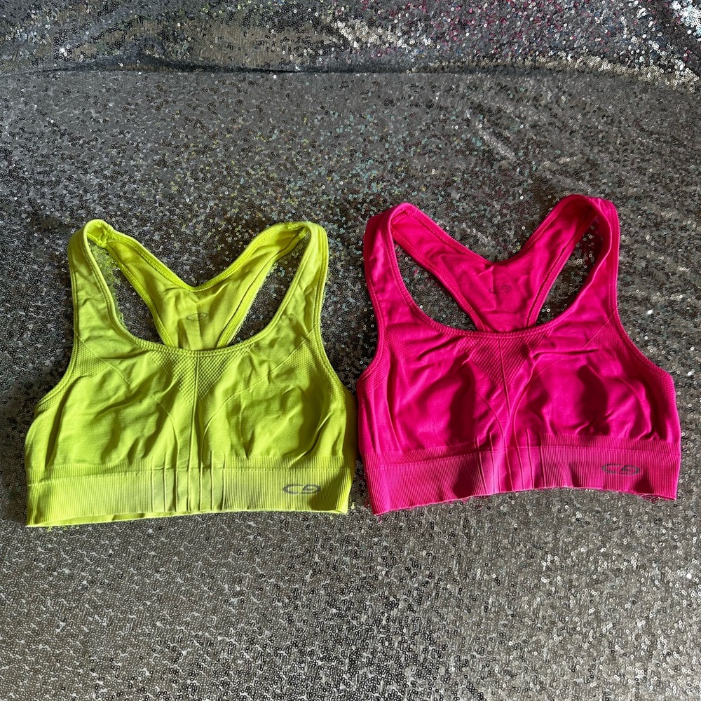 Bundle of 2 CHAMPIONS Non-Padded Racerback Sports Bra For Women Size Small - Picture 16 of 16